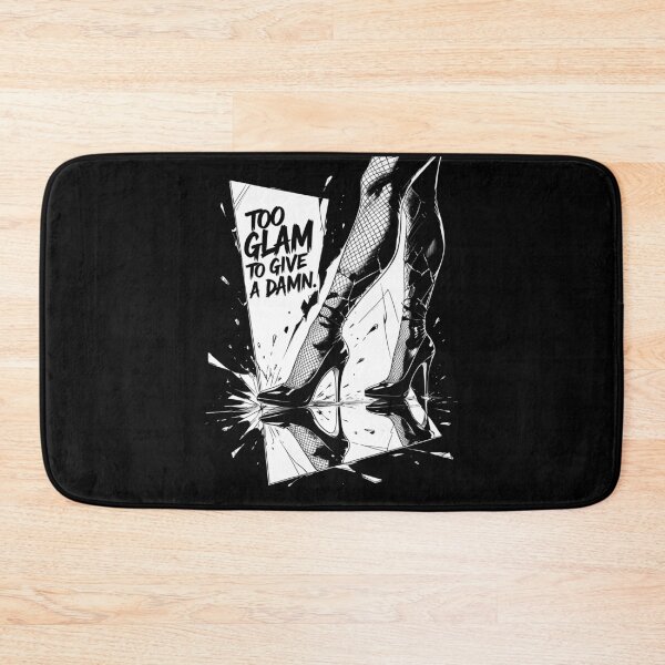 Item preview, Too Glam to Give a Damn - Bold Ink Art designed and sold by 442workshop.