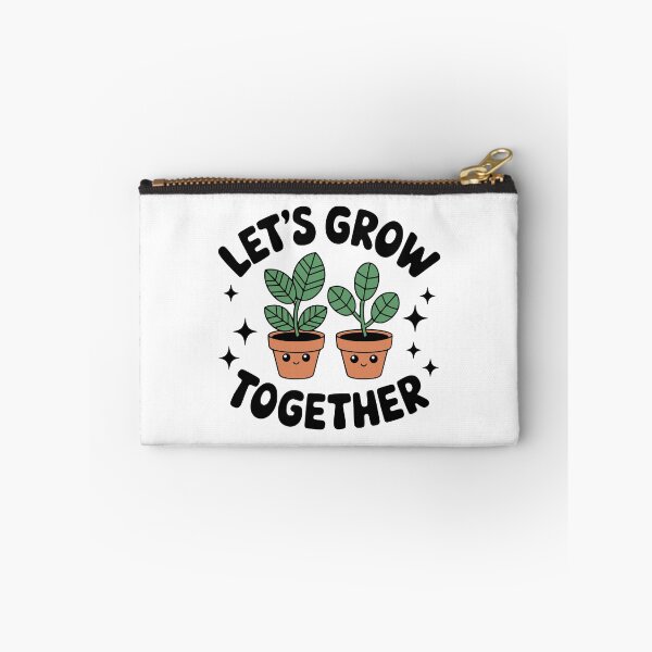 Item preview, Let's Grow Together! Cute Gardening Pun designed and sold by PMCreative.