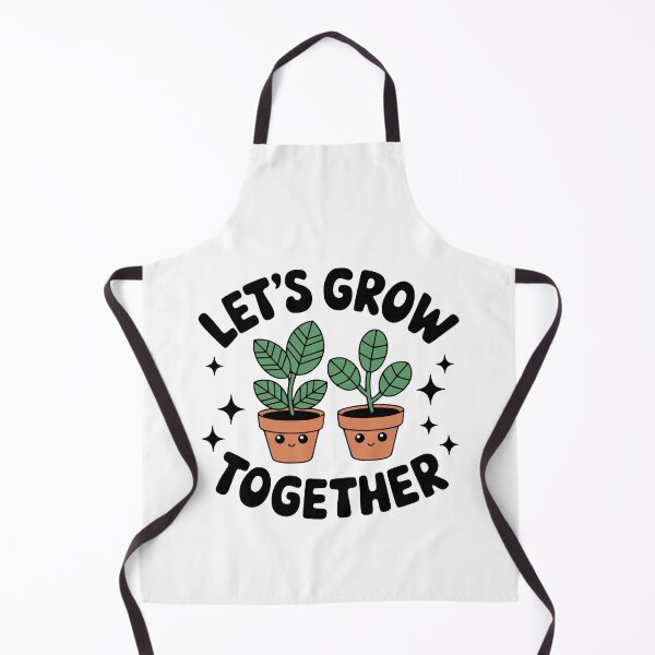 Item preview, Let's Grow Together! Cute Gardening Pun designed and sold by PMCreative.