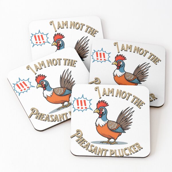 Item preview, Are You The Pheasant Plucker? designed and sold by joystreethouse.