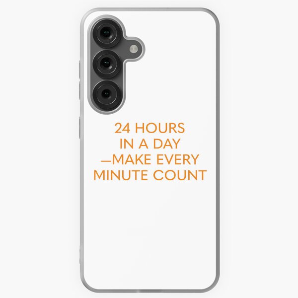 Item preview, 24 HOURS IN A DAY—MAKE EVERY MINUTE COUNT designed and sold by Citatfabriken.