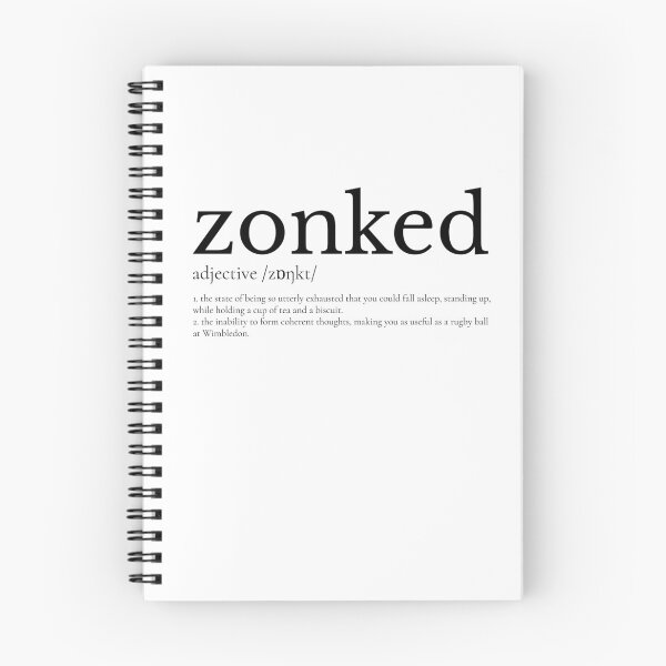 Item preview, Definition of Zonked designed and sold by MisterMessy.