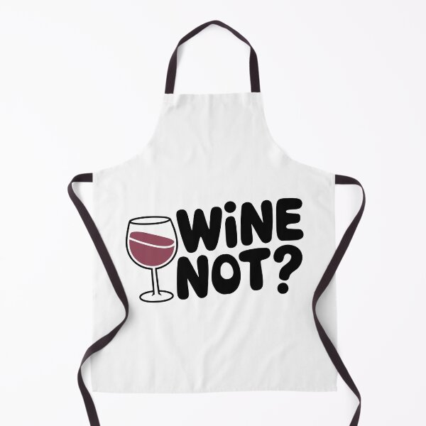 Item preview, Wine Not? Funny Wine Pun designed and sold by PMCreative.
