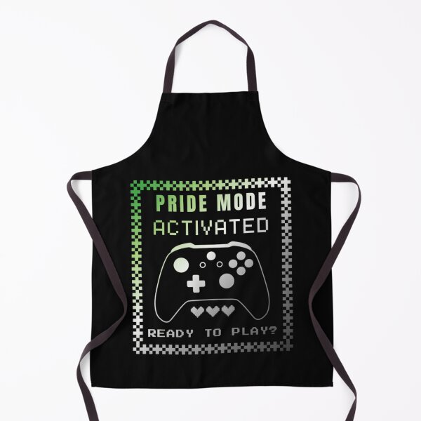Item preview, Gaming LGBTQ, Aromantic pride flag graphic, Pride Mode, Activated, Ready to Play Slogan, Rainbow Game Console, LGBTQ, summer, summer vibes, rainbow colors, Gaymer, designed and sold by PrideBeProud.