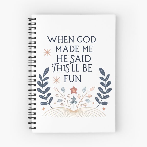 Item preview, When God Made Me He Said This'll Be Fun designed and sold by artcultreone.