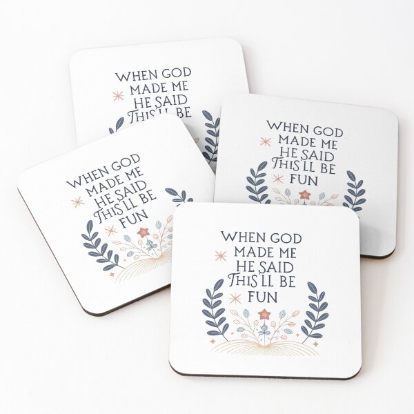 Item preview, When God Made Me He Said This'll Be Fun designed and sold by artcultreone.