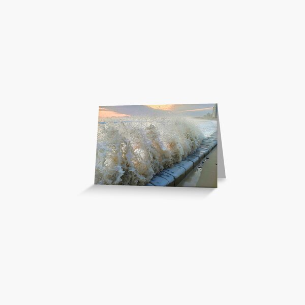 Item preview, Waves Break Against The Seawall designed and sold by Ashley Beckton.