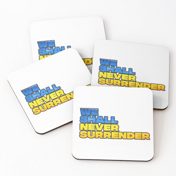 Item preview, We Shall Never Surrender designed and sold by Happie Kids.