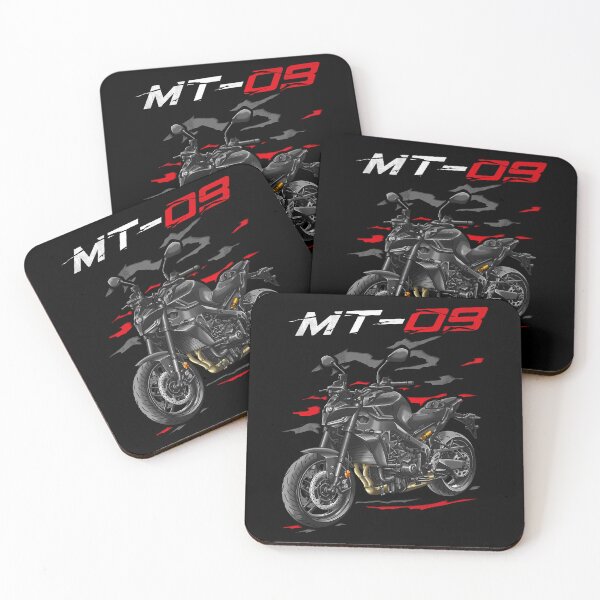 Item preview, Yamaha MT-09 2024 (Matte Raven Black) for Motorcycle Riders designed and sold by MotoApparelHub.