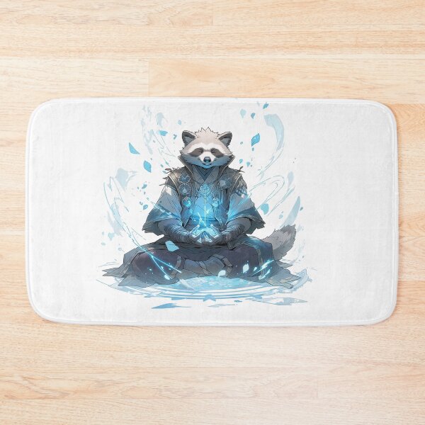 Item preview, Monk Raccoon  designed and sold by GeekLaundry.