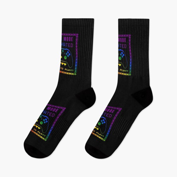 Item preview, Gaming LGBTQ, Classic pride flag graphic, Pride Mode, Activated, Ready to Play Slogan, Rainbow Game Console, LGBTQ, summer, summer vibes, rainbow colors, Gaymer,  designed and sold by PrideBeProud.