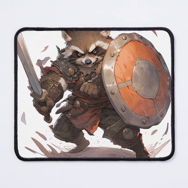 Item preview, Fighter Raccoon  designed and sold by GeekLaundry.