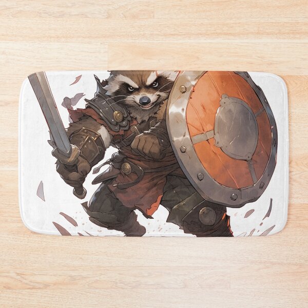 Item preview, Fighter Raccoon  designed and sold by GeekLaundry.