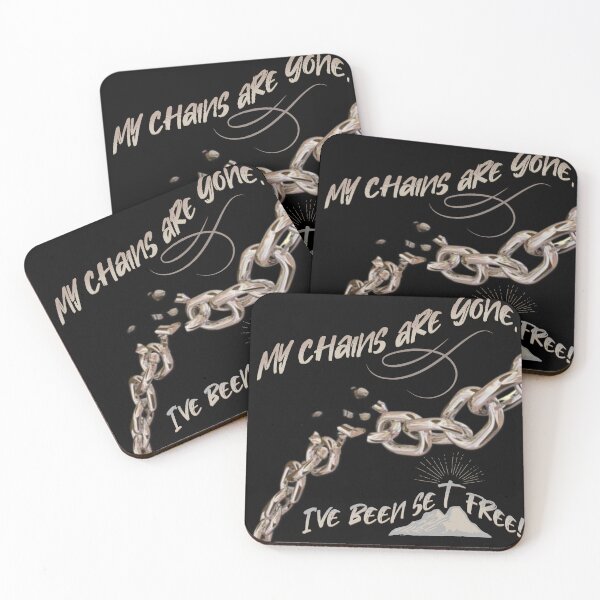 Item preview, My Chains are Gone, I've Been Set Free designed and sold by Sherry Scott Designs.
