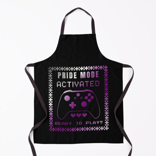 Item preview, Gaming LGBTQ, Demisexual pride flag graphic, Pride Mode, Activated, Ready to Play Slogan, Rainbow Game Console, LGBTQ, summer, summer vibes, rainbow colors, Gaymer, designed and sold by PrideBeProud.