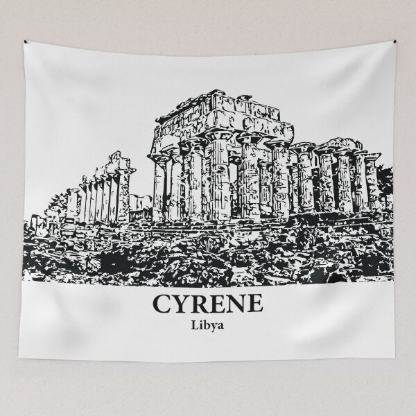 Item preview, Cyrene - Libya designed and sold by Lakeric Cityscapes.