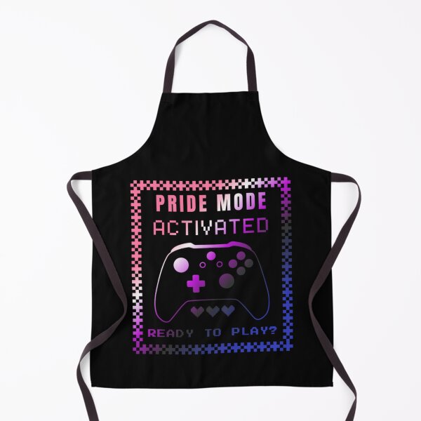 Item preview, Gaming LGBTQ, Genderfluid pride flag graphic, Pride Mode, Activated, Ready to Play Slogan, Rainbow Game Console, LGBTQ, summer, summer vibes, rainbow colors, Gaymer, designed and sold by PrideBeProud.
