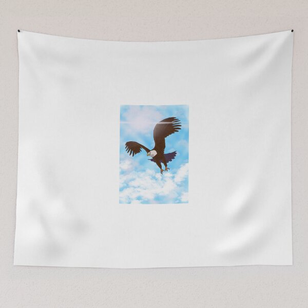 Item preview, Águila calva volando designed and sold by Drawingz4life.