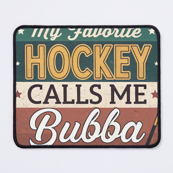 Item preview, My Favorite Hockey Calls Me Bubba Vintage Family designed and sold by artcultreone.