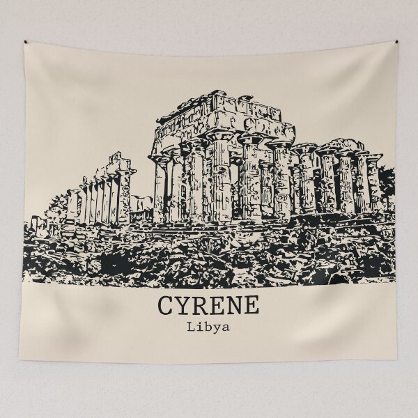 Item preview, Cyrene - Libya designed and sold by Lakeric Cityscapes.