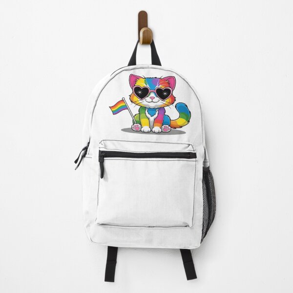 Item preview, Rainbow Cat - Pride and Attitude designed and sold by StormArte.