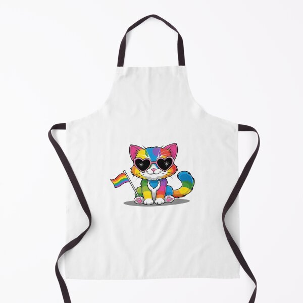 Item preview, Rainbow Cat - Pride and Attitude designed and sold by StormArte.
