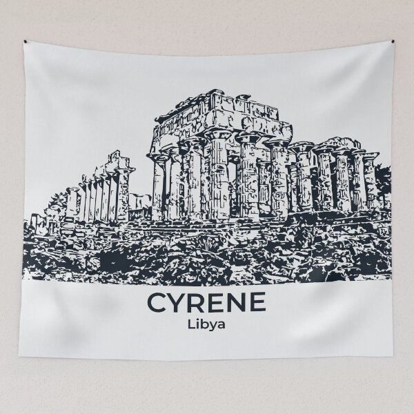 Item preview, Cyrene - Libya designed and sold by Lakeric Cityscapes.