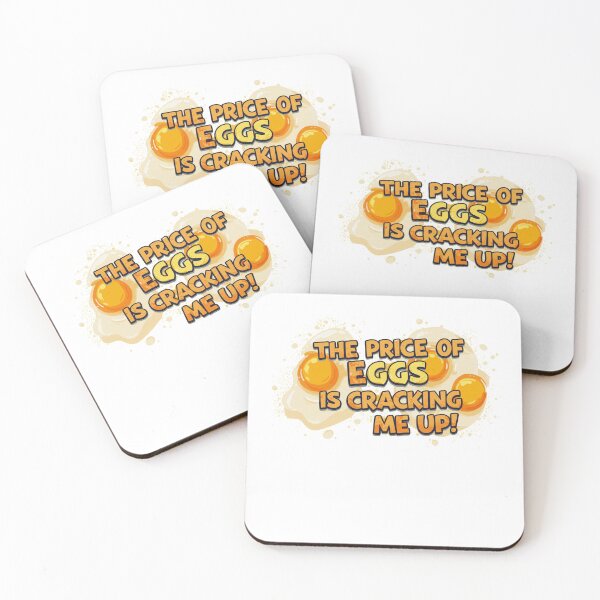 Item preview, The Price of Eggs is Cracking Me Up! designed and sold by FitEnvy.