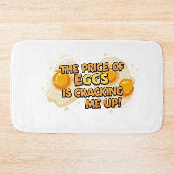 Item preview, The Price of Eggs is Cracking Me Up! designed and sold by FitEnvy.