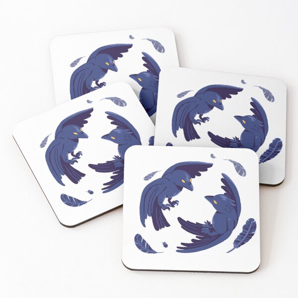 Item preview, Crows flying designed and sold by MidnightThoughts.