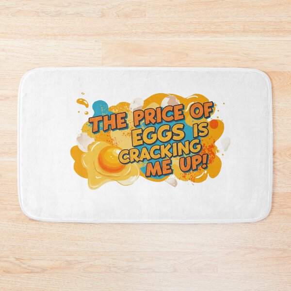 Item preview, The Price of Eggs is Cracking Me Up! designed and sold by FitEnvy.