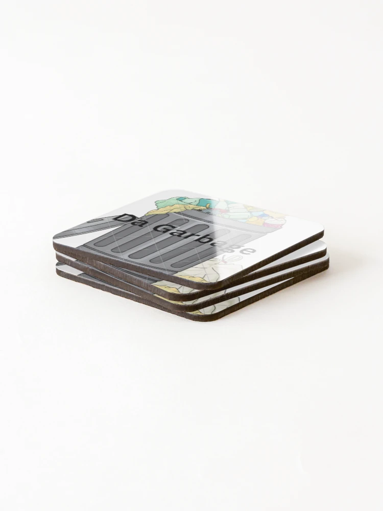 Thumbnail 4 of 5, Coasters (Set of 4), Garbage  designed and sold by Every Knee.