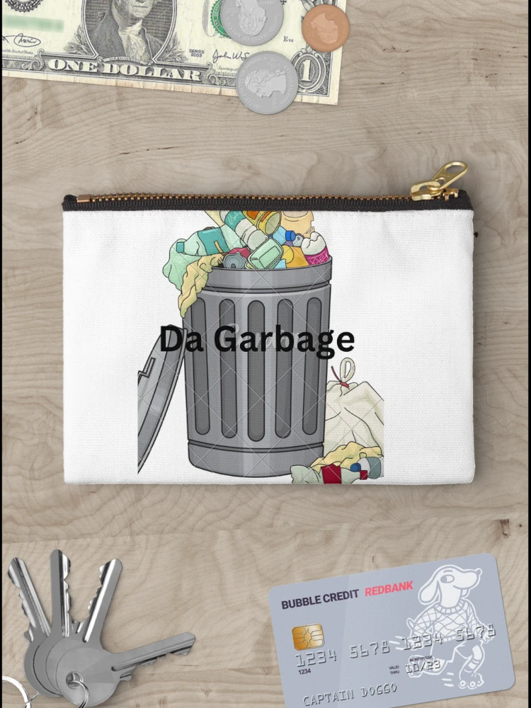 Thumbnail 3 of 4, Zipper Pouch, Garbage designed and sold by Every Knee.