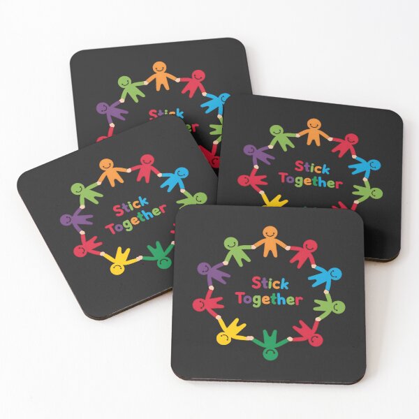 Item preview, Stickstick Together - Unity & Inclusion Teacher designed and sold by UniversalFlair.
