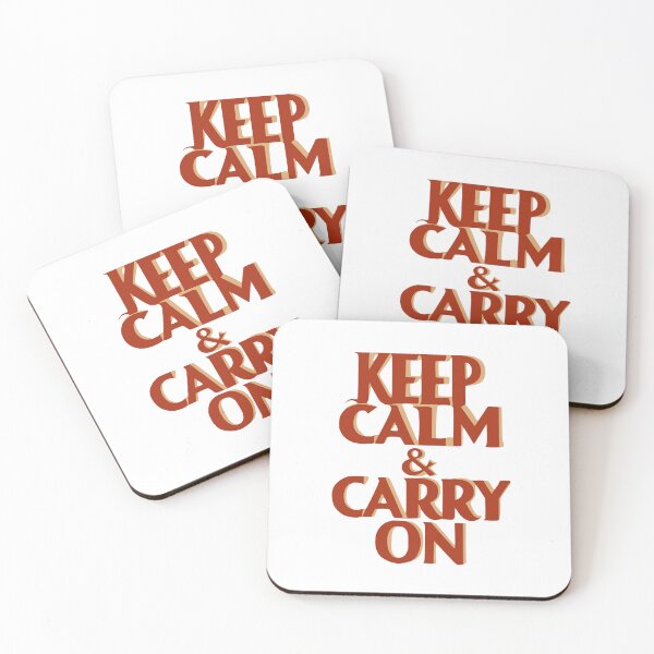 Item preview, Keep Calm And Carry On designed and sold by PrintandJoy.