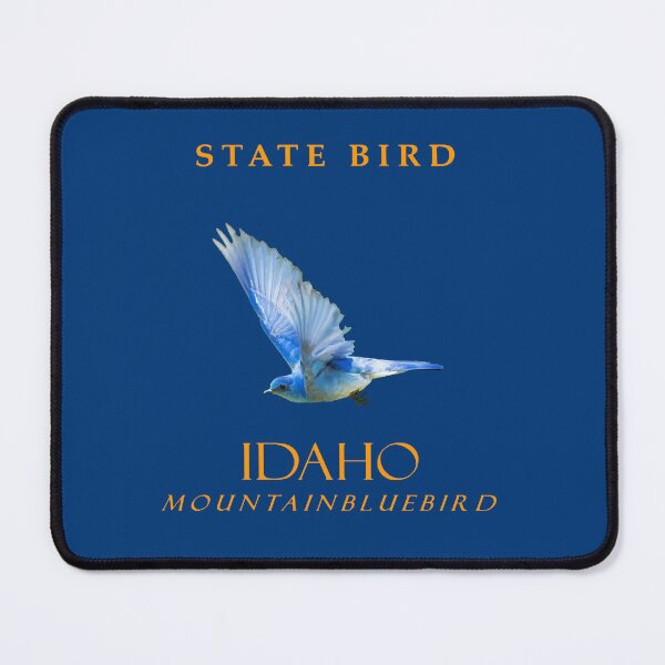 Item preview, Idaho Territory Bird The Mountain Bluebird designed and sold by taiche.