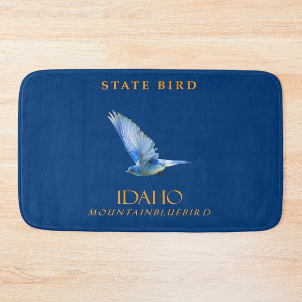Item preview, Idaho Territory Bird The Mountain Bluebird designed and sold by taiche.