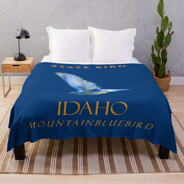 Item preview, Idaho Territory Bird The Mountain Bluebird designed and sold by taiche.