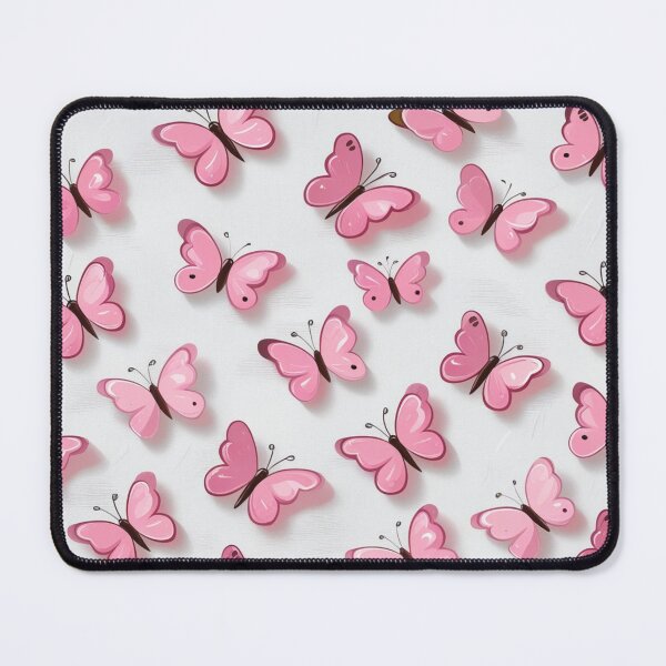 Item preview, Animie pattern of pink butterflies designed and sold by aqua1001.