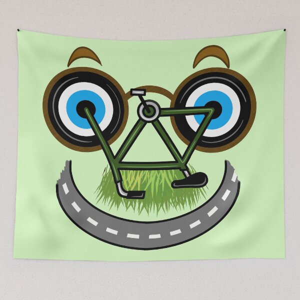 Item preview, Happy bicycle designed and sold by jclar-art.