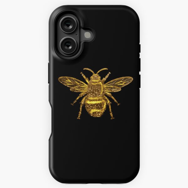 Vista previa del artículo con la obra «Abeja reina dorada espumosa», diseñado y vendido por MFGB-Creations.