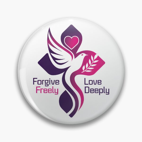 Item preview, Forgive Freely Love Deeply designed and sold by LovingLightMedia.