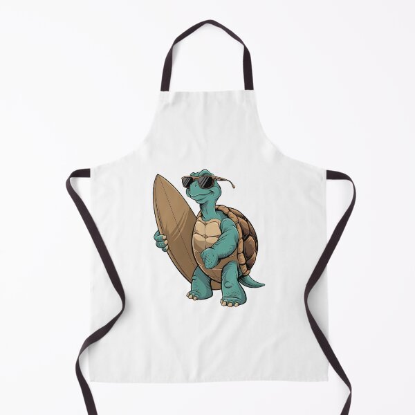 Item preview, The turtle is holding a surfboard. designed and sold by trendspatterns.