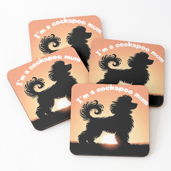 Item preview, Cockapoo mum, cocker spaniel dog, cockapoo dog, fantasy dog designed and sold by Coolparrotgirl.