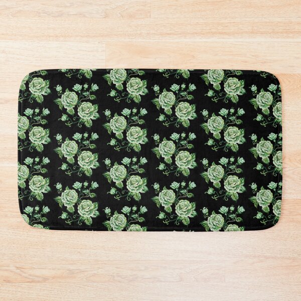 Item preview, Green Rose Embroidery designed and sold by AlchemyColor.