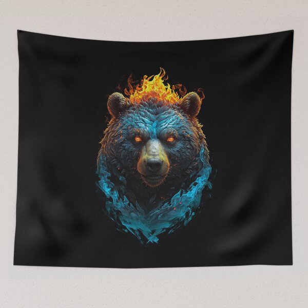 Item preview, Bear In FLAME 2 designed and sold by StefAnimal.