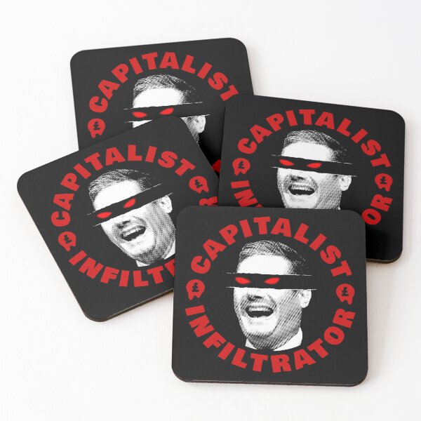 Item preview, Capitalist Infiltrator designed and sold by Eat the Rich.