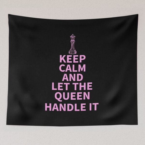 Item preview, Keep Calm and Let The Queen Handle It designed and sold by CaseysTeeParty.