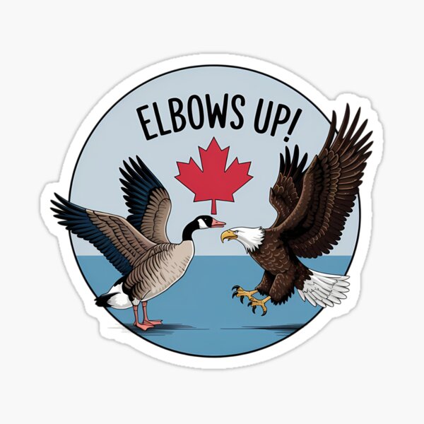 Item preview, Elbows Up: Canada Stands It's Ground designed and sold by Orca Chuckle Studios.