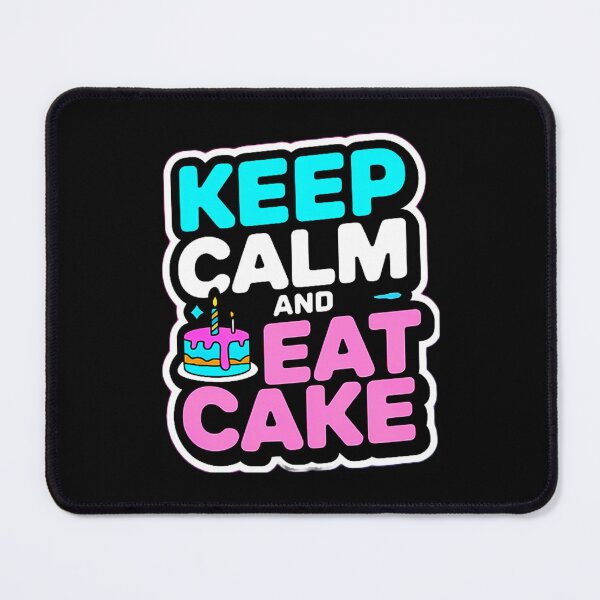 Item preview, Keep Calm And Eat Cake designed and sold by SteezeeStore.